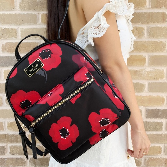 ‼️SALE‼️ Kate Spade Nylon Poppy Backpack - Picture 2 of 7